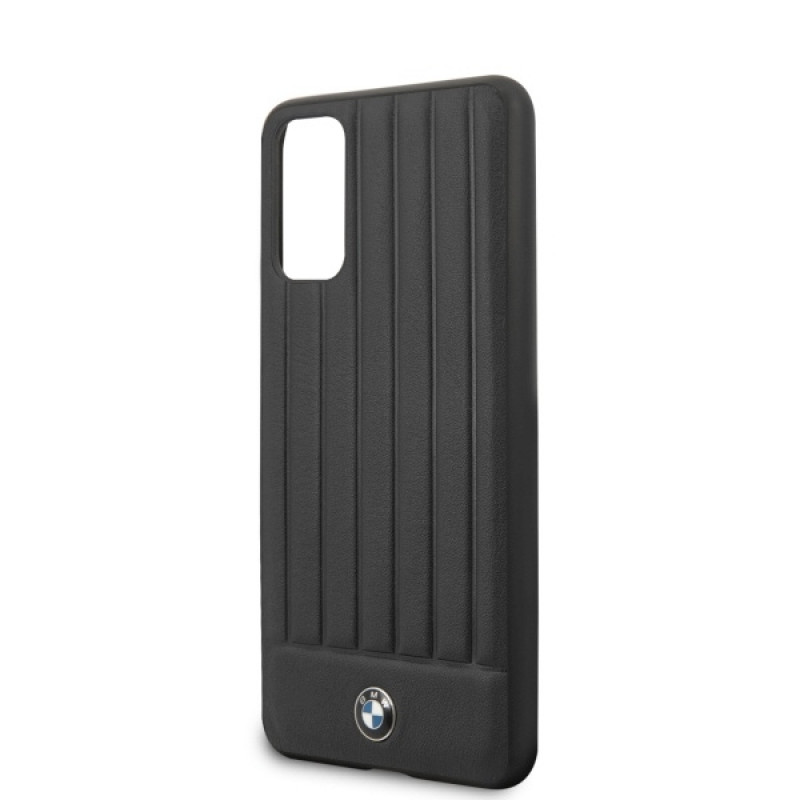Funda rígida BMW BMHCS62POCBK Signature para Samsung Galaxy S20, negra
