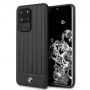 Funda rígida Signature BMW BMHCS69POCBK para Samsung Galaxy S20 Ultra, negra