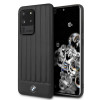Funda rígida Signature BMW BMHCS69POCBK para Samsung Galaxy S20 Ultra, negra