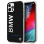 Funda rígida BMW BMHCP12MPCUBBK Signature con logo impreso para Apple iPhone 12 / 12 Pro, negra