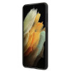 Funda rígida BMW BMHCS21MSLLBK Signature con logotipo en relieve para Samsung Galaxy S21+, negra