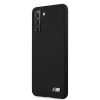 Funda de silicona M Collection BMW BMHCS21MMSILBK para Samsung Galaxy S21+, negra