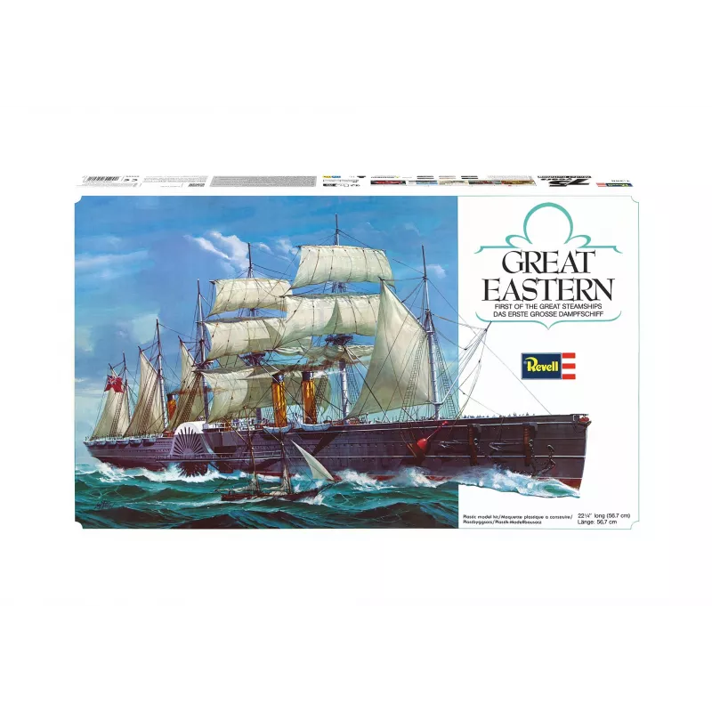 Maqueta de barco Great Eastern Revell 05608, 75 años, 1:388
