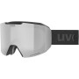 Gafas de esquí UVEX Evidnt ATTRACT V con estuche, negro/plata