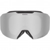 Gafas de esquí UVEX Evidnt ATTRACT V con estuche, negro/plata