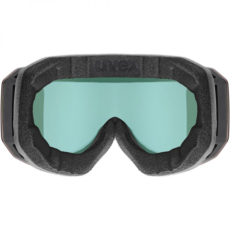 Gafas de esquí UVEX Evidnt ATTRACT V con estuche, negro/arcoíris