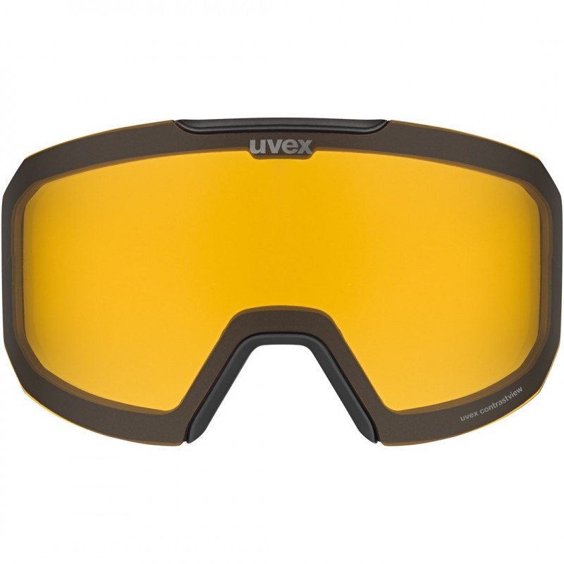 Gafas de esquí UVEX Evidnt ATTRACT V con estuche, negro/arcoíris