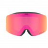 Gafas de esquí para niños UVEX pwdr FM, negro/rosa/verde/transparente