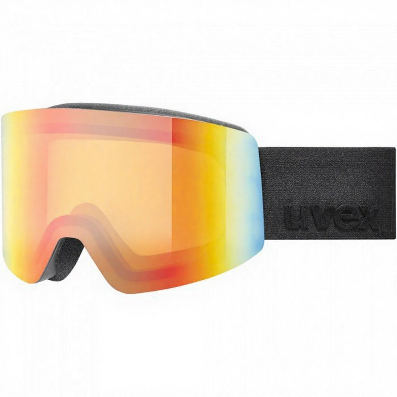 Gafas de esquí UVEX Provoqe FM, negro/arcoíris