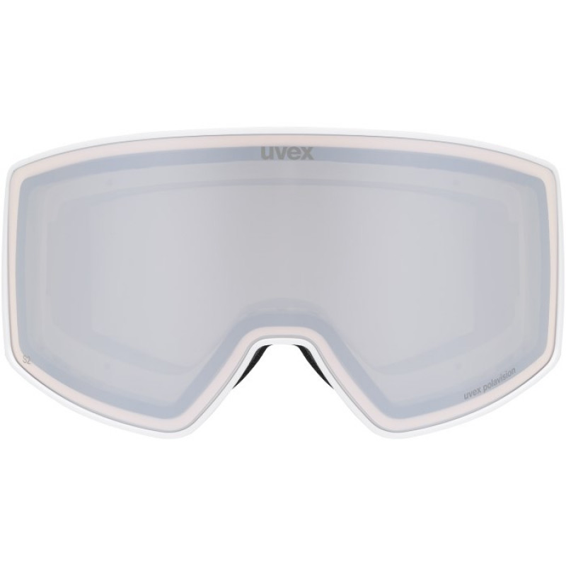 Gafas de esquí UVEX Scenic P, blanco/plata