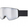 Gafas de esquí UVEX Scenic P, negro/plata