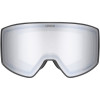 Gafas de esquí UVEX Scenic P, negro/plata