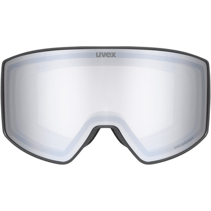 Gafas de esquí UVEX Scenic P, negro/plata