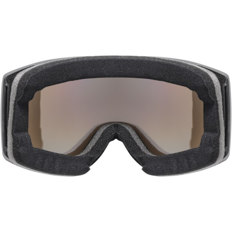 Gafas de esquí UVEX Scenic P, negro/plata