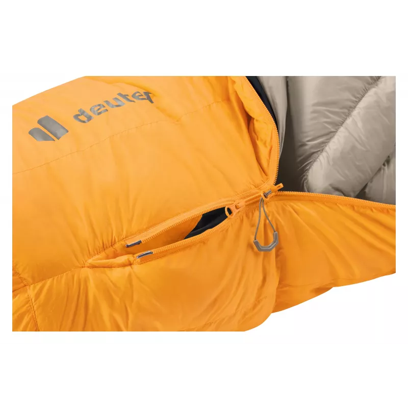 Saco de dormir de plumón Deuter Astro Pro 400, -6 °C / 21 °F, magma/titanium