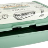Fiambrera keeeper Carla Midi Lunch Box Space Tour, verde nórdico, Deco-Click-Box, PP (1 ud)