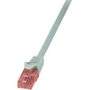 LogiLink CQ2082U PrimeLine Cable de conexión Cat.6 U/UTP, RJ-45, 7,5 m, libre de halógenos, gris