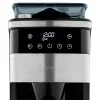 Cafetera de filtro Medion MD 19911 con molinillo, jarra térmica, 1000 W, plata/negro