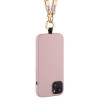 Funda Just Elegance JEC151 para Apple iPhone 15 MagSafe, PopGrip, rosa