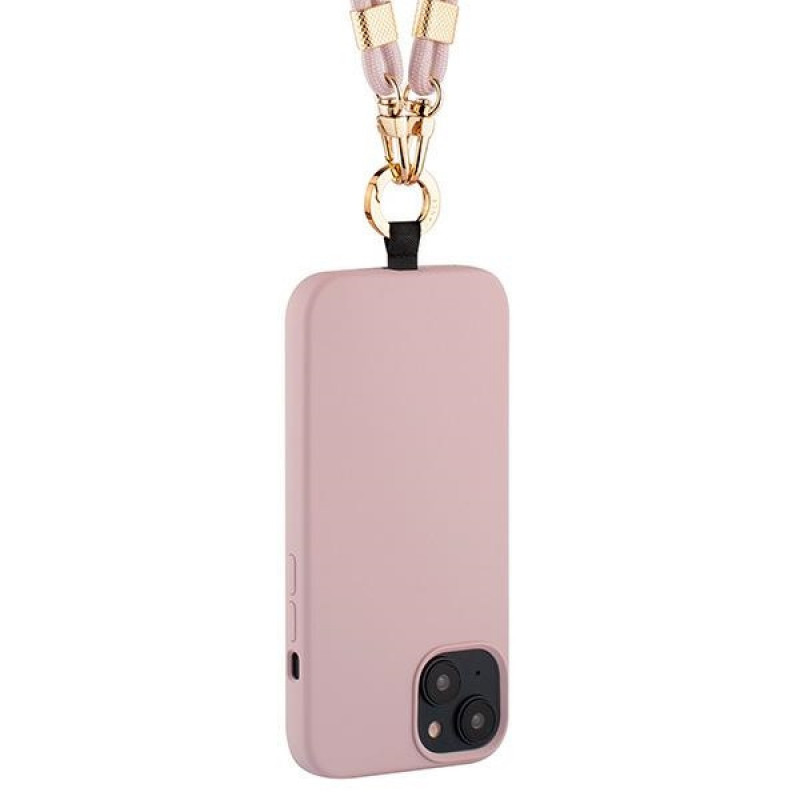 Funda Just Elegance JEC151 para Apple iPhone 15 MagSafe, PopGrip, rosa