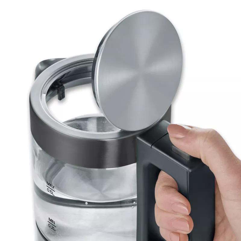 Hervidor de vidrio mini Severin 9387, 0,5 l