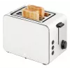 Tostadora WMF Stelio 414210001, 2 rebanadas, acero inoxidable, Paper Grey, 1050 W