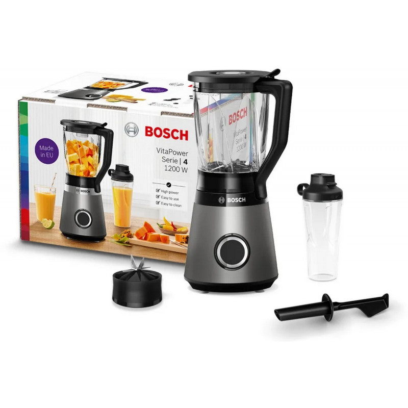 Bosch VitaPower Serie 4 MMB6174S Batidora, 1200 W, 1.5 L