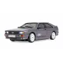 Coche RC con giroscopio Amewi Audi quattro 1980 para carretera/derrape, 4WD, 1:28, RTR, gris