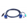 Cable KVM ATEN 2L-5506UP de PS/2 a USB, 6 m