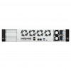QNAP TS-h1073BXeU-RP-8G NAS en rack 2U, Ryzen Embedded V1780B, 8 GB DDR4, fuente de alimentación redundante