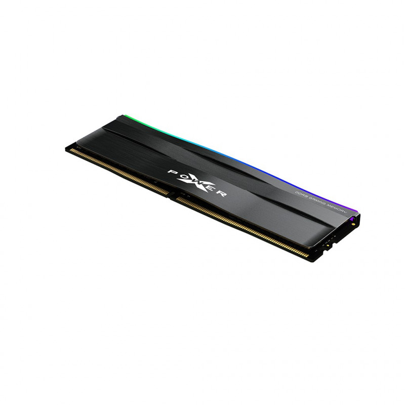 Kit Silicon Power XPOWER Zenith RGB Gaming UDIMM SP032GXLWU60AFDF, 32 GB (2 x 16 GB), DDR5, 6000 MHz, CL30, 1,35 V, negro