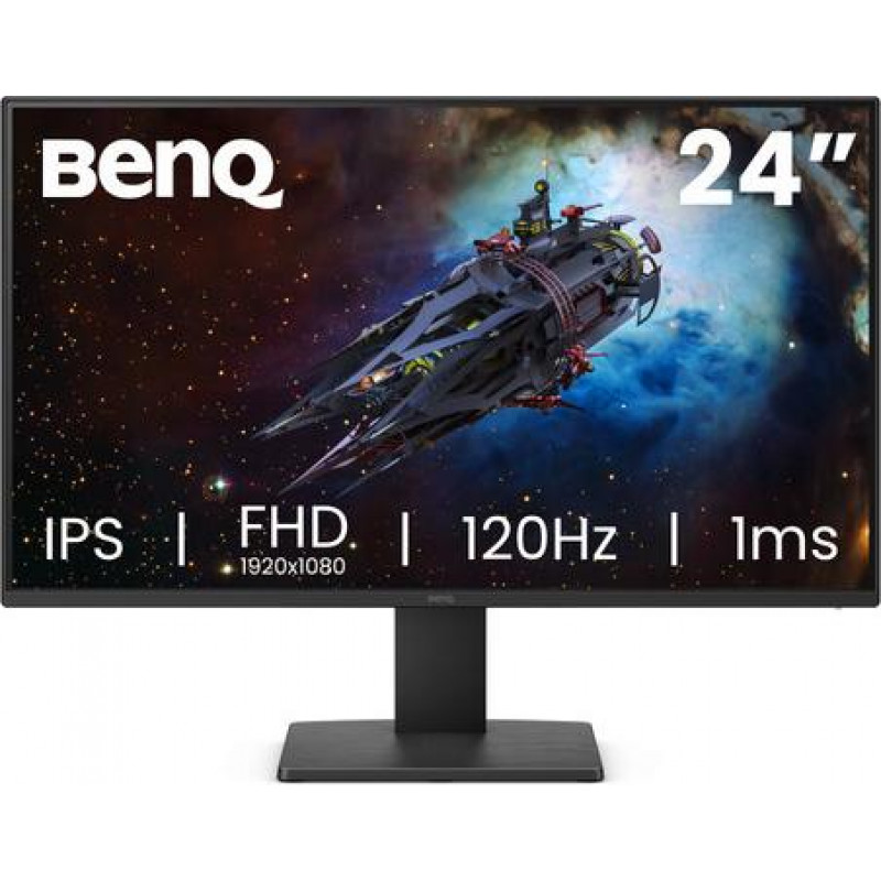 Monitor BenQ GW2491P 23.8 pulgadas FHD IPS, 1920 x 1080, 120 Hz, 5 ms, HDMI, DisplayPort, Negro
