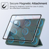 Funda magnética ESR Rebound ESR208BLK para Apple iPad Air 10.9 (2020/2022, 4.ª y 5.ª gen) / iPad Air 11 (2024, 6.ª gen), negra