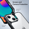 Funda ESR Air Armor ESR515 para Apple iPhone 14 Plus / 15 Plus, transparente/negra