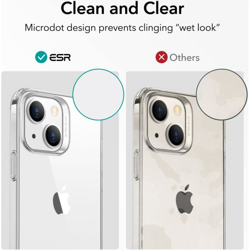 Funda ESR Project Zero para Apple iPhone 14 Plus / 15 Plus, ESR519, Transparente