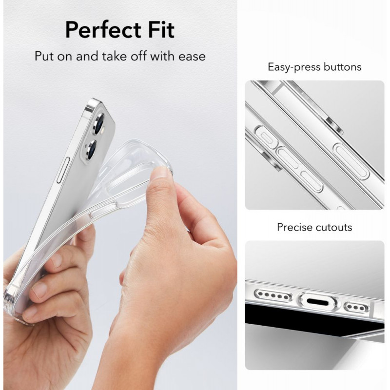 Funda ESR Project Zero para Apple iPhone 14 Plus / 15 Plus, ESR519, Transparente