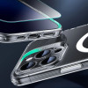 Funda ESR Classic Pro Set HaloLock MagSafe con cristal templado para Apple iPhone 16 Pro Max, transparente