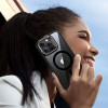 Funda ESR Classic Hybrid Kickstand HaloLock MagSafe con cristal templado para Apple iPhone 16 Pro, transparente/negra