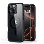 Funda ESR Classic Hybrid HaloLock MagSafe con cristal templado para Apple iPhone 16 Pro Max, transparente/negra