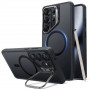 Funda ESR Classic Hybrid Kickstand MagSafe para Samsung Galaxy S26 Ultra, negro esmerilado