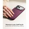 Funda ESR Leather Kickstand MagSafe para Apple iPhone 17 Pro / 18 Pro, Deep Burgundy