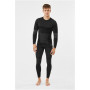 Conjunto de ropa interior térmica de hombre Viking Dante, negro, talla L