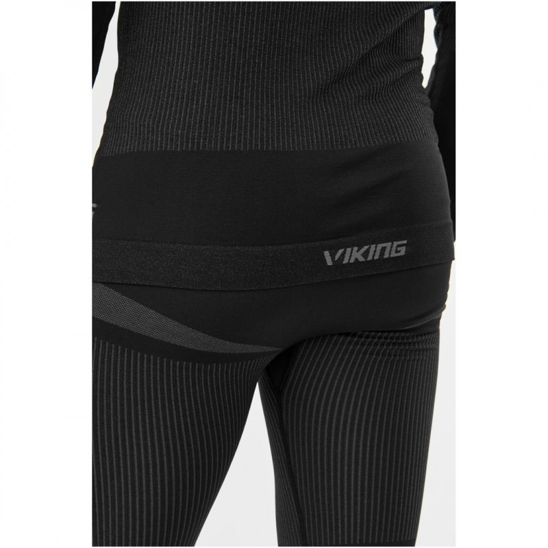 Conjunto de ropa interior térmica de hombre Viking Dante, negro, talla L