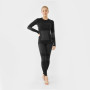 Conjunto de ropa interior térmica de mujer Viking Ilsa, negro, talla M