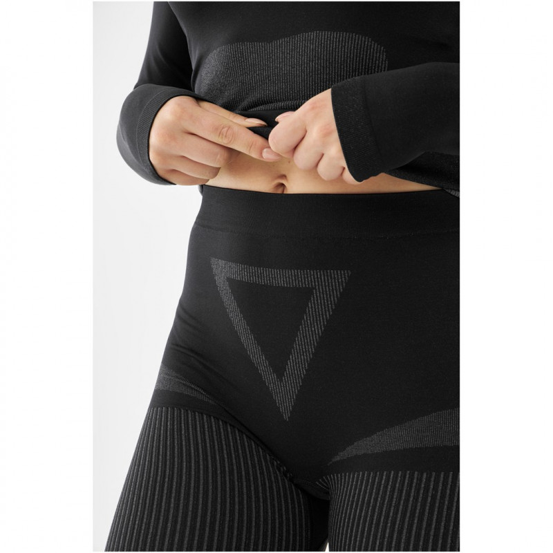 Conjunto de ropa interior térmica de mujer Viking Ilsa, negro, talla S