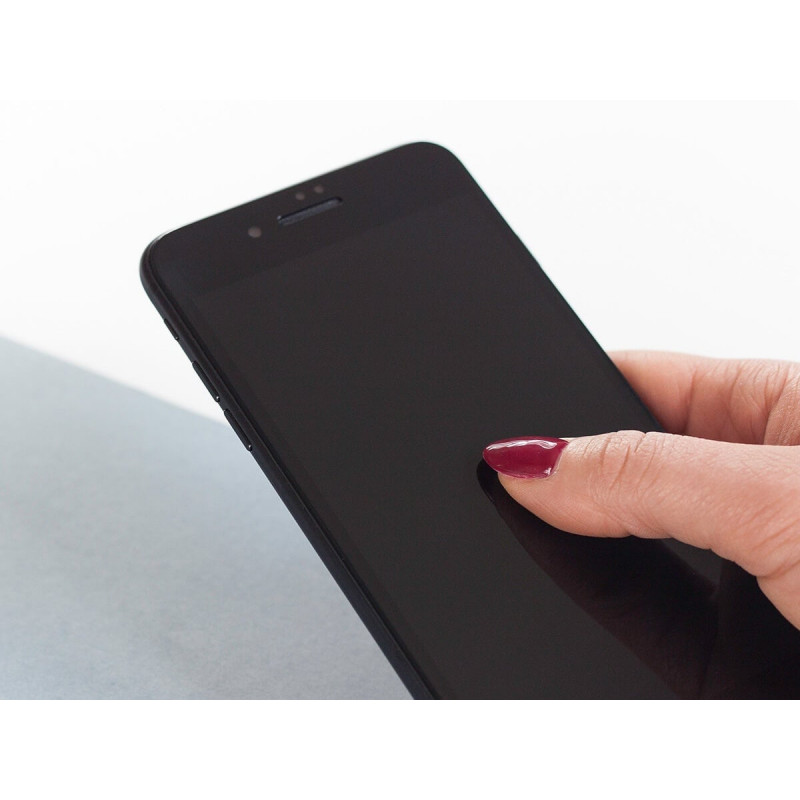Cristal templado con privacidad 3MK HardGlass Max Privacy para Apple iPhone 7, negro