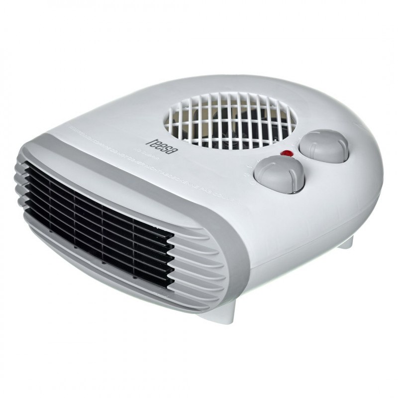 Calefactor eléctrico de ventilador Teesa TSA8027, interior, blanco, 1000/2000 W