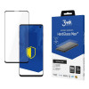 Cristal templado 3MK HardGlass Max Sensor-Dot para Samsung Galaxy S10, negro