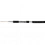 Cable coaxial gelificado Conotech NS113TRI HQ PE, negro, 300 m