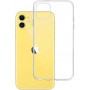 Funda transparente 3MK Clear Case para Apple iPhone 11, transparente
